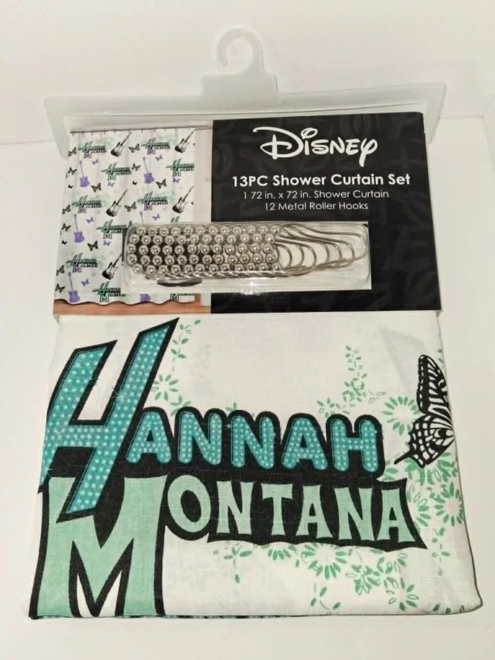 Hanna Montana Shower Curtain Bathroom Decor Shower Curtain New